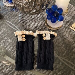 Sweater Cable style Boot Warmers NWOT!!